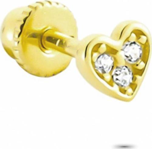 Altın Kalp Helix Piercing