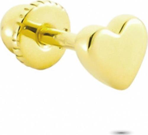 Altın Kalp Helix Piercing