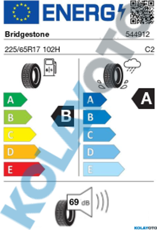 Turanza 6 225/65R17 102H (Yaz) (2024)