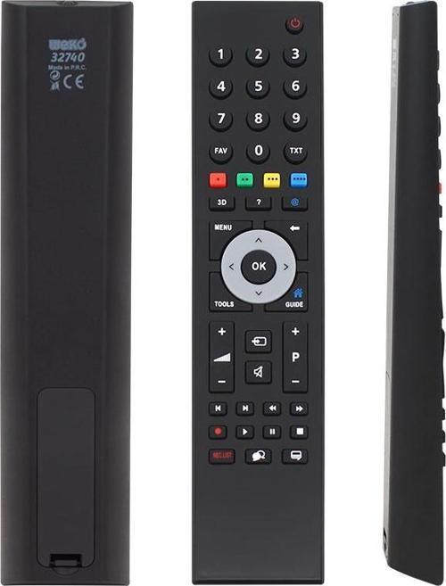 WEKO KL ARÇELİK BEKO GRİ GÖBEK 3D TUŞLU LCD LED TV KUMANDA (70122=40038=32740)