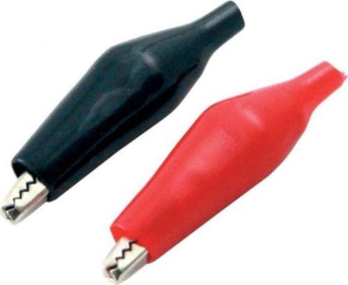 BÜYÜK BOY KABLOSUZ SİYAH-KIRMIZI KROKODİL 42.50MM (IC-248B)