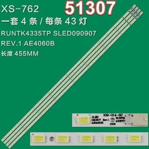 WKSET-6307 37043X4 SLED 090907 REV.1 AE4060A RUNTK 4336TP  4 ADET LED BAR (43LED)