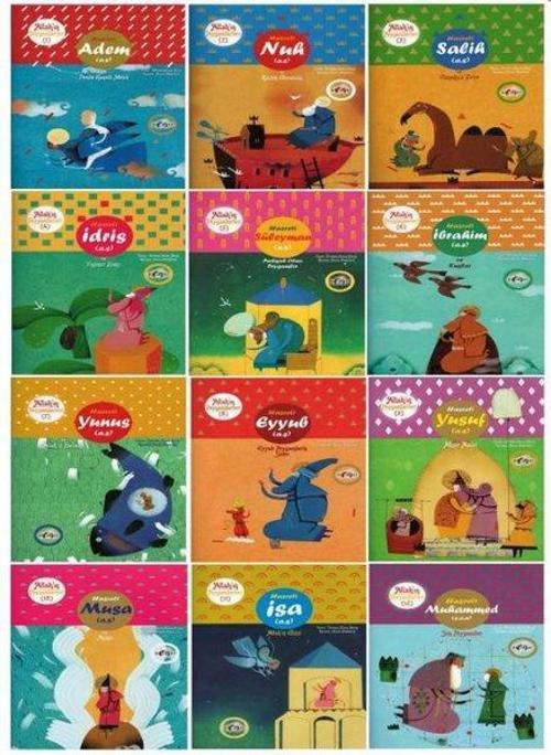 Alllah'ın Peygamberleri Seti - 12 Kitap Takım