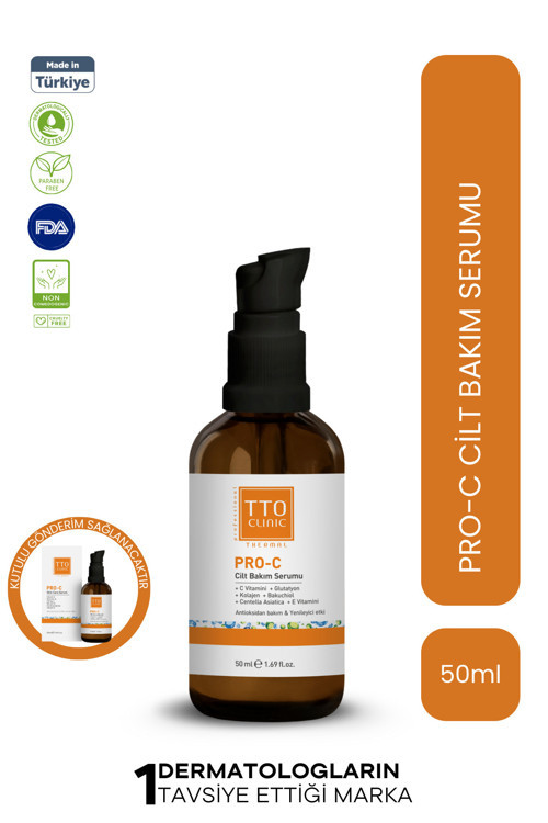 CLINIC PRO-C Cilt Bakım Serumu 50 ML