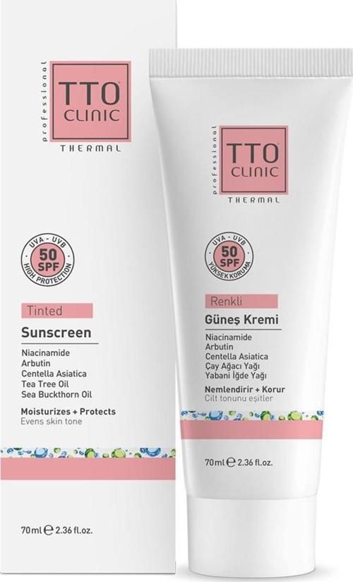 CLINIC Renkli Güneş Koruyucu Krem 50 SPF 70 ML