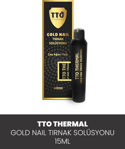 Gold Naıl Tırnak Solüsyonu 15 ml Ve Renk Bozukluğu(ÇAY AĞACI YAĞI / TEA TREE OIL)