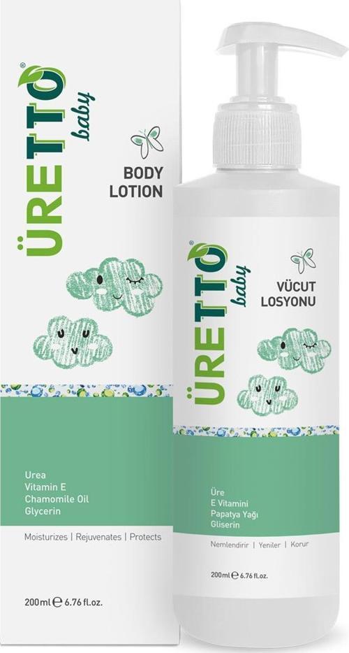 ÜRETTO BABY VÜCUT LOSYONU 200 ML