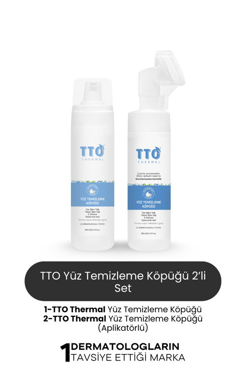 Yüz Temizleme Köpüğü 2'li (aplikatörlü Ve Aplikatörsüz) (çay Ağacı Yağı / Tea Tree Oıl)