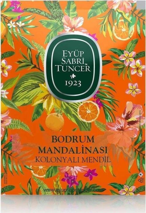 Kolanyalı Mendil Bodrum Mandalinası Kolonyalı (9,3 X 12,5) Doypack (50 Li Paket)