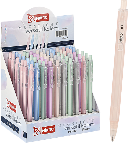 Versatil Kalem (Mekanik Kurşun Kalem) 0.7 Mm Mp140 (60 Lı Paket)