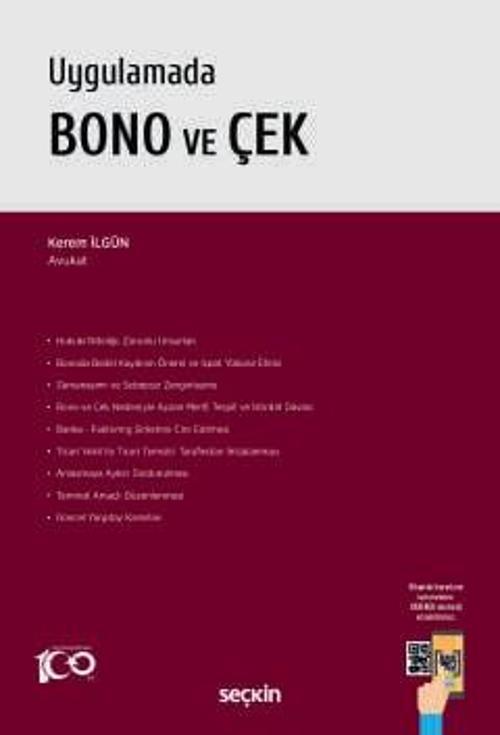 Uygulamada Bono ve Çek Kerem İlgün 1. Baskı, Eylül 2024
