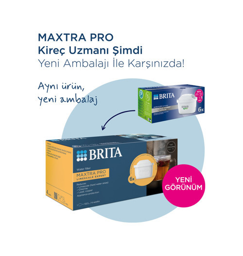 MAXTRA PRO Kireç Uzmanı Yedek Su Arıtma Filtresi, 12'li