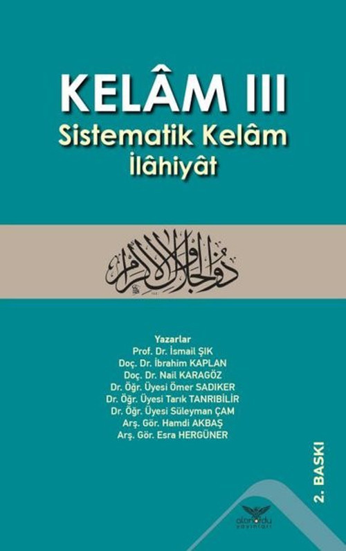Kelam 3-Sistematik Kelam İlahiyat