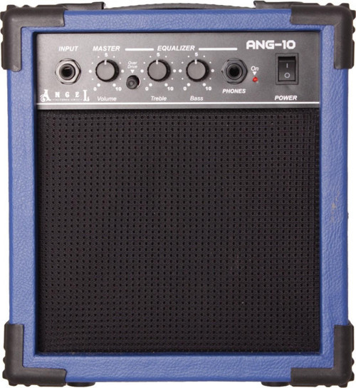 ANG-10-BLUE Mavi 10 Watt Elektro Gitar Amfisi