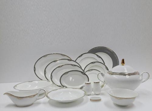 Versailles Platin 101 Parça 12 Kişilik Yemek Takımı