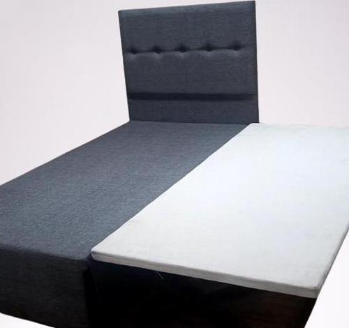 İDAŞ Yavrulu Yatak Bazası 90399 Model 100X200 Başlık dahil Antrasit Renk El Yapım