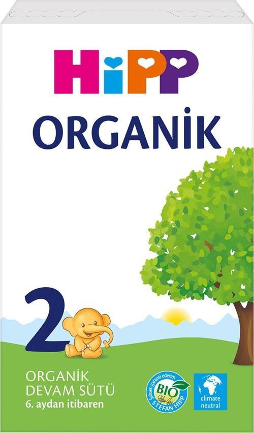 2 Organik Devam Sütü 600 gr