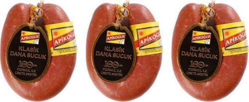 100 Yıllık Formül Klasik Kangal Sucuk 3'lü 1400 gr