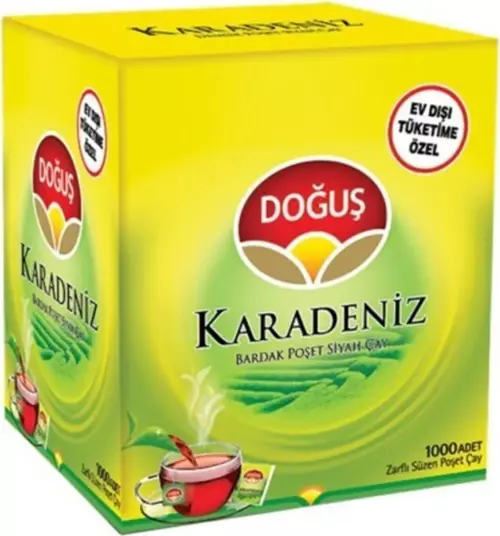 Doğuş Karadeniz Bardak Poşet Çay 1.000 Adet x 2 gr