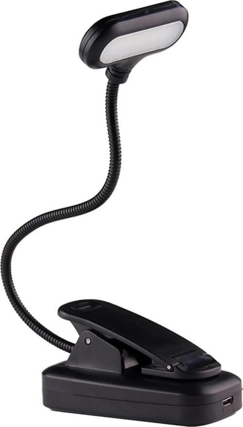 Kitap Okuma Işığı Pille Çalışan Işık Masa Lambası Ledli Klipsli Mini Kitap Okuma Lambası Mandallı