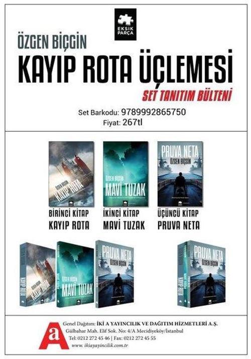 Kayıp Rota Üçlemesi Seti - 3 Kitap Takım