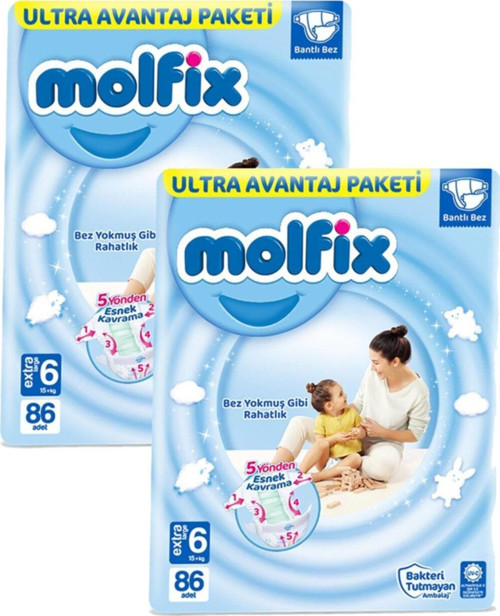 Bebek Bezi 5 Beden Ultra Fırsat Paketi 78x3 234 Adet