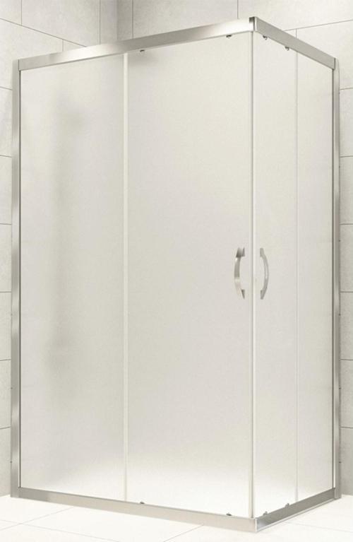 Duşakabin 80X100 Dikdörtgen 5 mm Buzlu Cam Yüksekik 190 cm