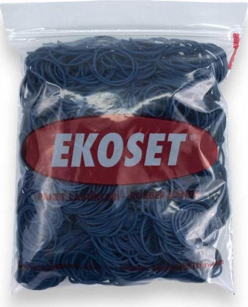 500 Adet Mavi Küçük Paket Lastiği 40mm