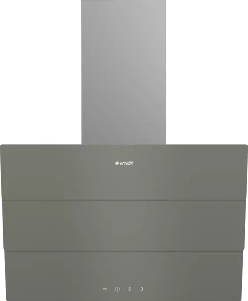 ADE 605-3 G Gri Duvar Tipi Ankastre Davlumbaz