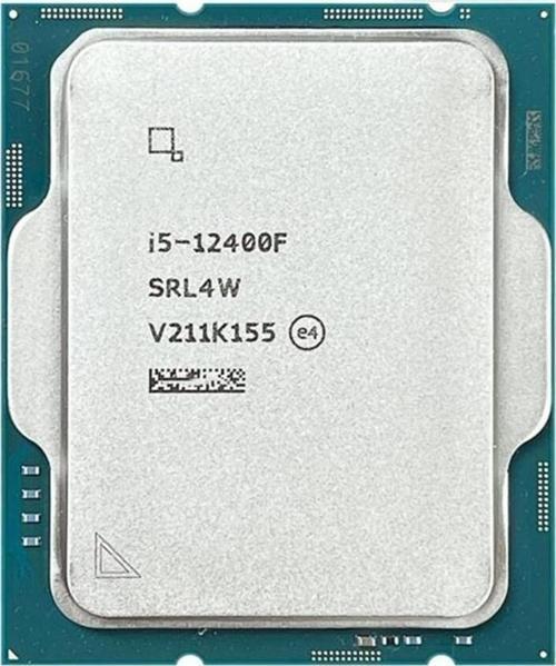 Core İ5 12400F Tray 2.5 Ghz 4.4 Ghz 18Mb Lga1700P Vgasız Kutusuz 12.Nesil İşlemci