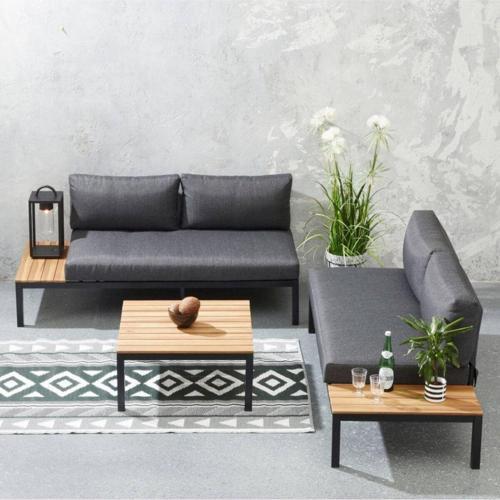 Ecotech Bahçe Takımı Oturma Grubu 2 + 2 + Sehpa