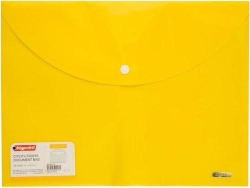 Çıtçıtlı Dosya Lolly A4 Sarı