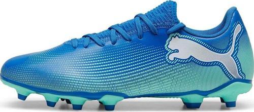 Future 7 Play FG/AG 10793901 Mavi Erkek Futbol Krampon