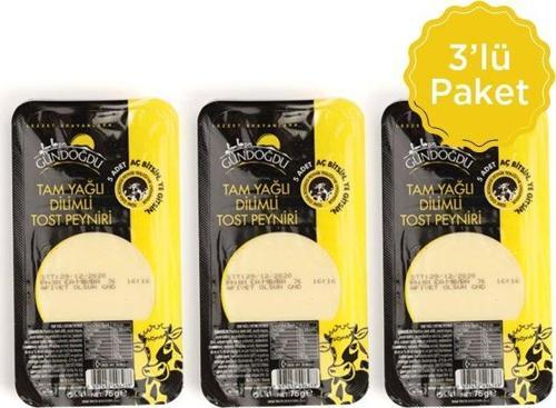 Dilimli Tost Peyniri 75gr 3'lü