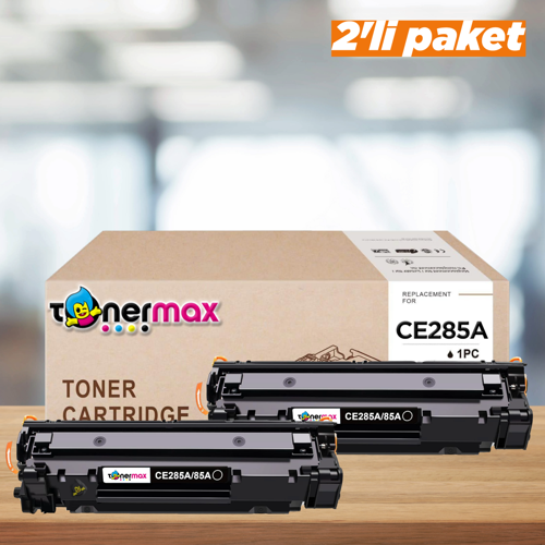 Hp CE285A Muadil Toner / 2'li Paket