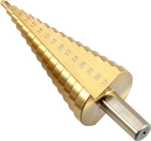 4-32 mm Paslanmaz Kademeli Matkap Ucu Metal Kozalak Hss 15 Kademe Kozalak Panç
