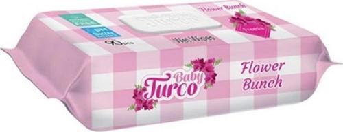 Islak Havlu Çiçek Demeti Freesia 90lı