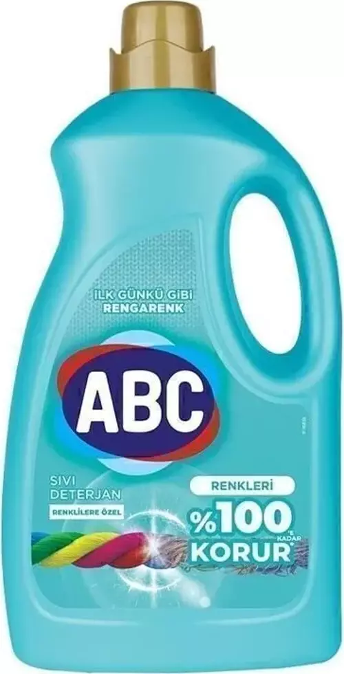 Sıvı Çamaşır Deterjanı Renkliler İçin 3 Lt