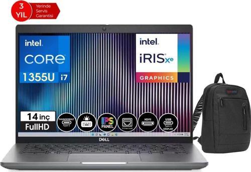 Latıtude 5440 13.nesil Intel I7 1355U 64GB 2tb SSD 14" WINDOWS11HOME Fhd Dizüstü Bilgisayar DLN025L54401432 + Weblegelsin Çanta