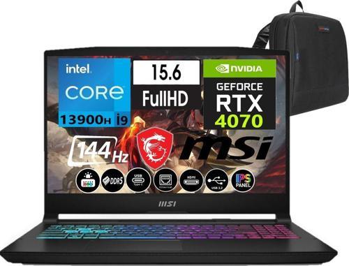 Katana 15 Intel Core i9-13900H 32GB 1TB SSD 8GB/RTX4070 Windows11Pro 15.6" 144 Hz FHD IPS B13VGK-1469XTRW46+ZettaÇNT