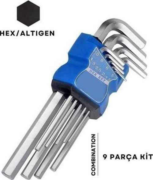 TransForMacion Altıgen Combination 9 Parça Alyan Seti 715897