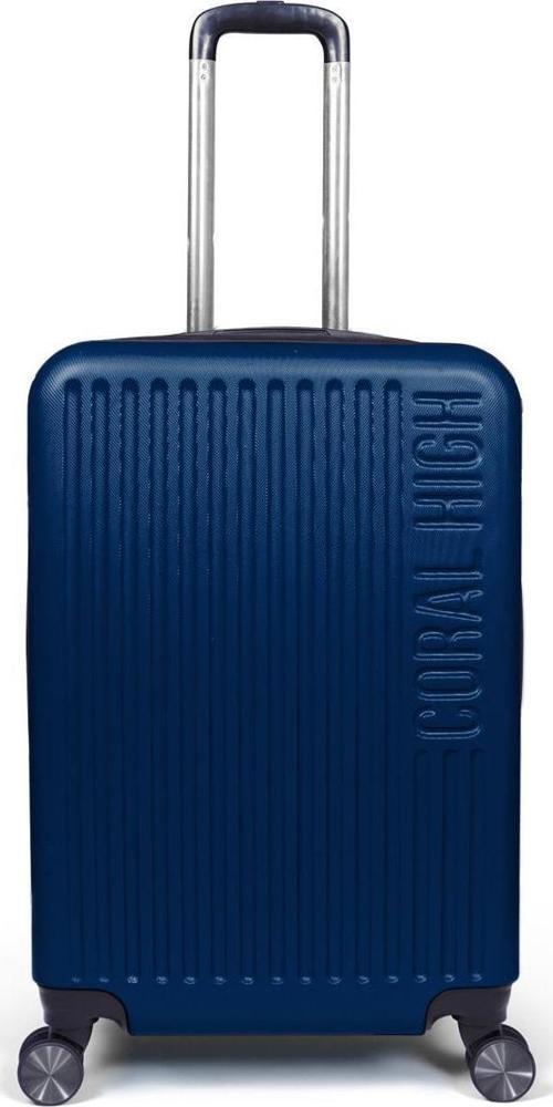 ABS Lacivert Orta Boy Valiz 16407