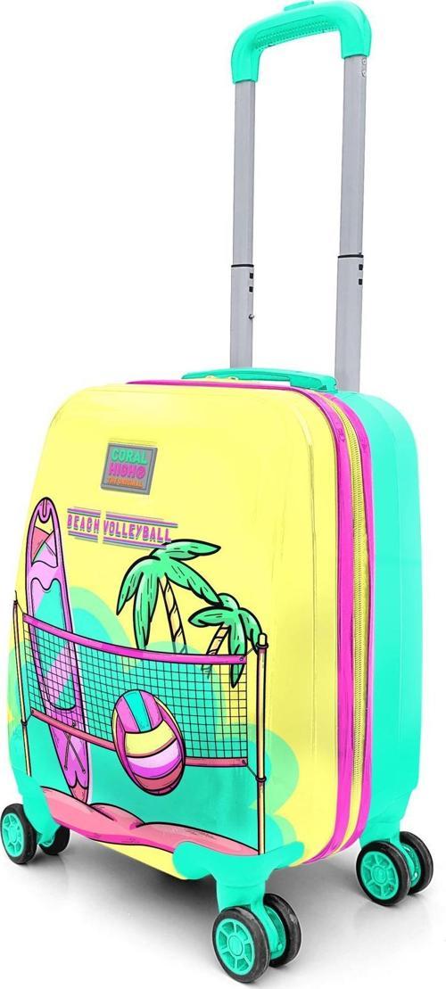 Kids Beach Voleybol Desenli Çocuk Valizi 16781