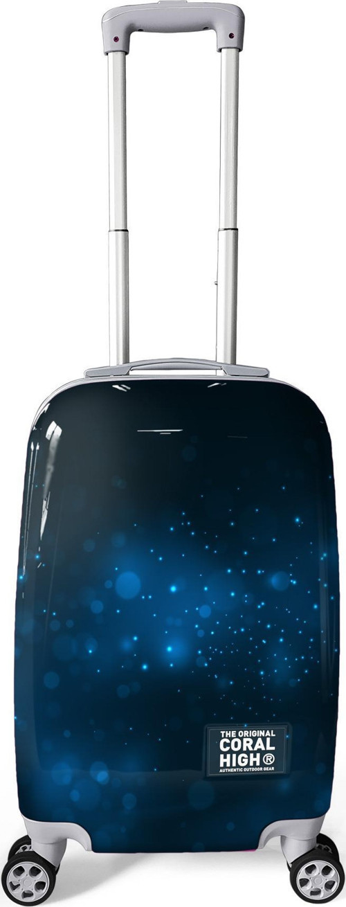 Renkli Desenli PC Kabin Boy Valiz (50cm) 16826