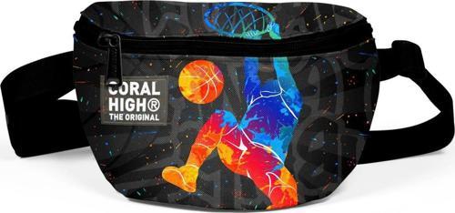 Gri Basketbol Desenli Bel Çantası 11551