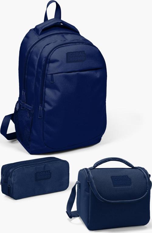Kids Lacivert 3’lü Okul Çanta Seti SET0114399