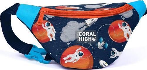 Kids Lacivert Mavi Astronot Desenli Bel Çantası 11536