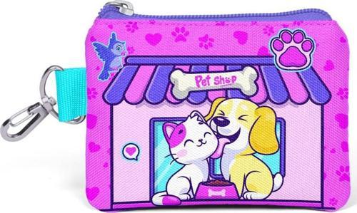 Kids Kedi Köpek Desenli Bozuk Para Çantası 21928