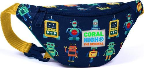 Kids Lacivert Robot Desenli Bel Çantası 22580
