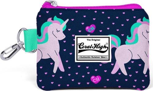 Kids Lacivert Unicorn Desenli Bozuk Para Çantası 21720